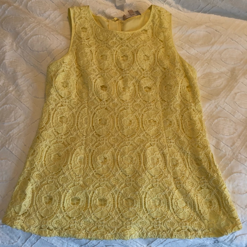 Lace banana  republic tank